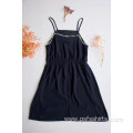 Women Mid-length Suspender Dress